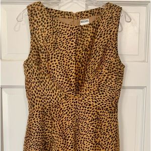 Moschino Leopard Print Dress, Size 12